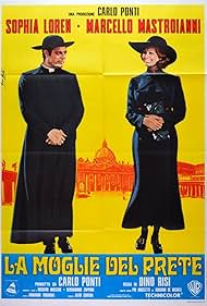 Sophia Loren and Marcello Mastroianni in The Priest's Wife (1970)