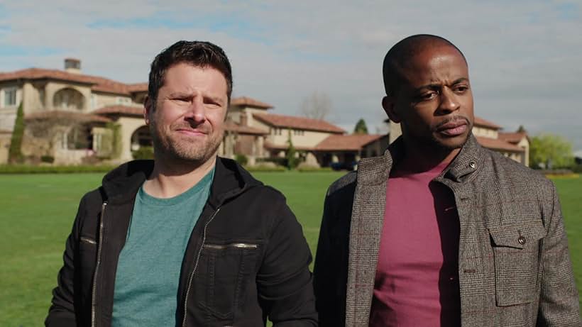 Dulé Hill and James Roday Rodriguez in Psych 2: Lassie Come Home (2020)