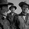 Lee Van Cleef, Robert J. Wilke, and Sheb Wooley in High Noon (1952)