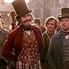 Leonardo DiCaprio, Daniel Day-Lewis, Henry Thomas, Liam Carney, David McBlain, and Gary McCormack in Gangs of New York (2002)