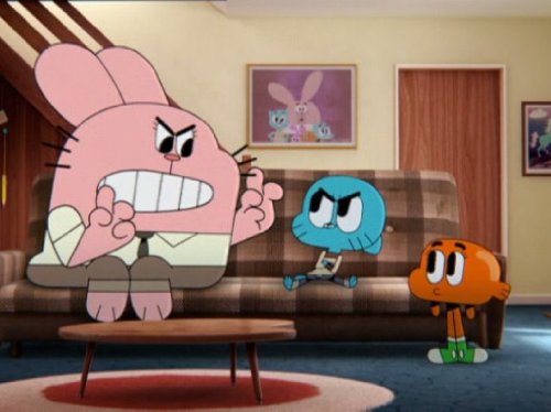 Teresa Gallagher, Dan Russell, Logan Grove, Kwesi Boakye, and Kyla Rae Kowalewski in The Amazing World of Gumball (2011)