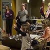 Sofía Vergara, Jesse Tyler Ferguson, Ed O'Neill, Eric Stonestreet, Beatrice the Dog, Aubrey Anderson-Emmons, Rigel Blue, Raegan Revord, and Ella Kendall in Modern Family (2009)