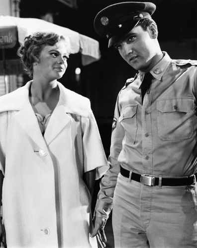 Elvis Presley and Juliet Prowse in G.I. Blues (1960)