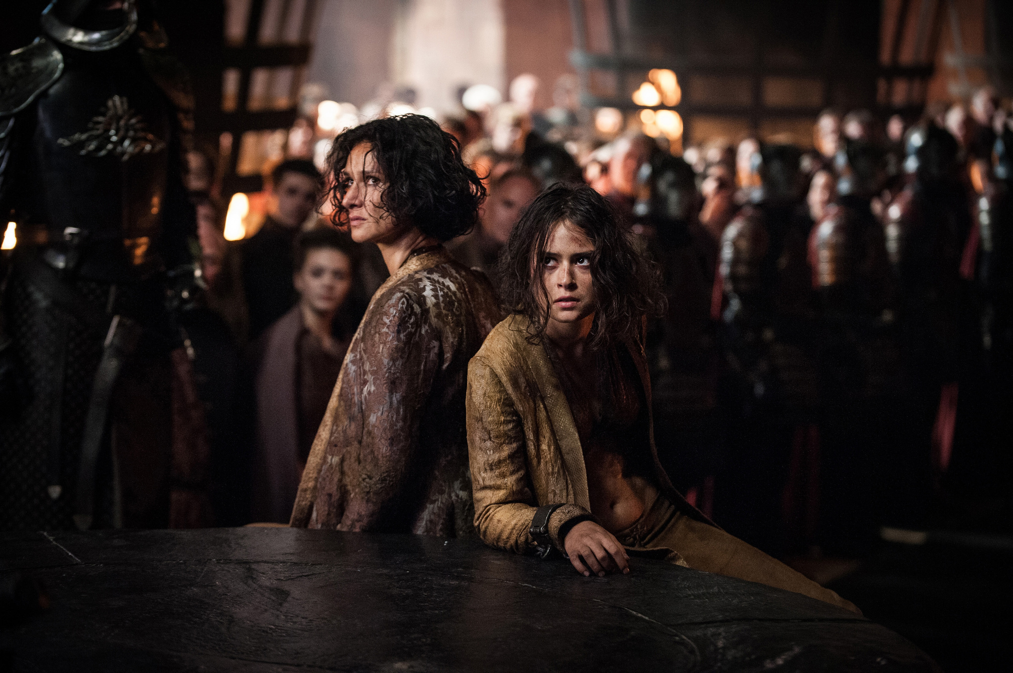 Indira Varma, Rosabell Laurenti Sellers, and Hafþór Júlíus Björnsson in Game of Thrones (2011)