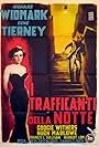 Gene Tierney and Richard Widmark in I trafficanti della notte (1950)