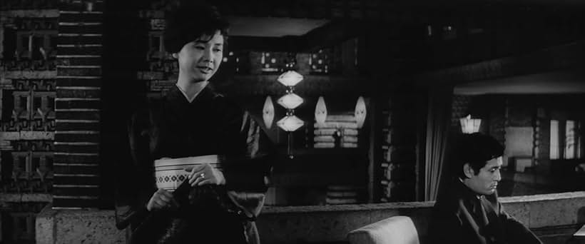 Tatsuya Nakadai and Misako Watanabe in The Inheritance (1962)