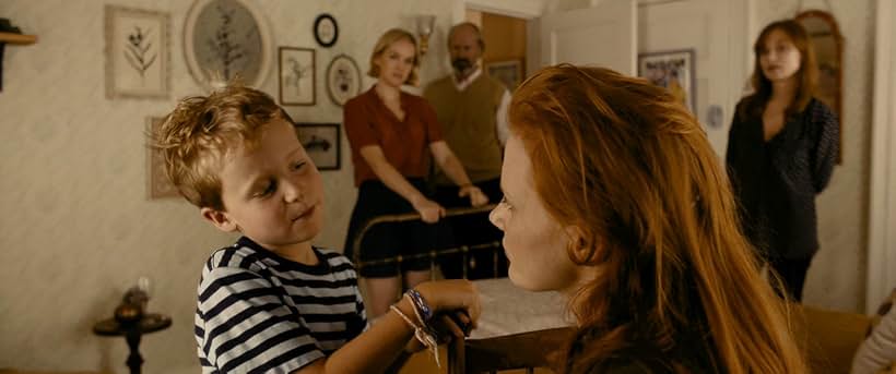 William Hurt, Isabelle Huppert, Jess Weixler, Jessica Chastain, and Wyatt Ralff in The Disappearance of Eleanor Rigby: Her (2013)