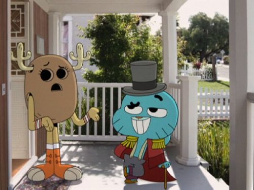 Teresa Gallagher and Logan Grove in The Amazing World of Gumball (2011)