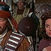 John Wayne and Susan Hayward in The Conqueror (1956)