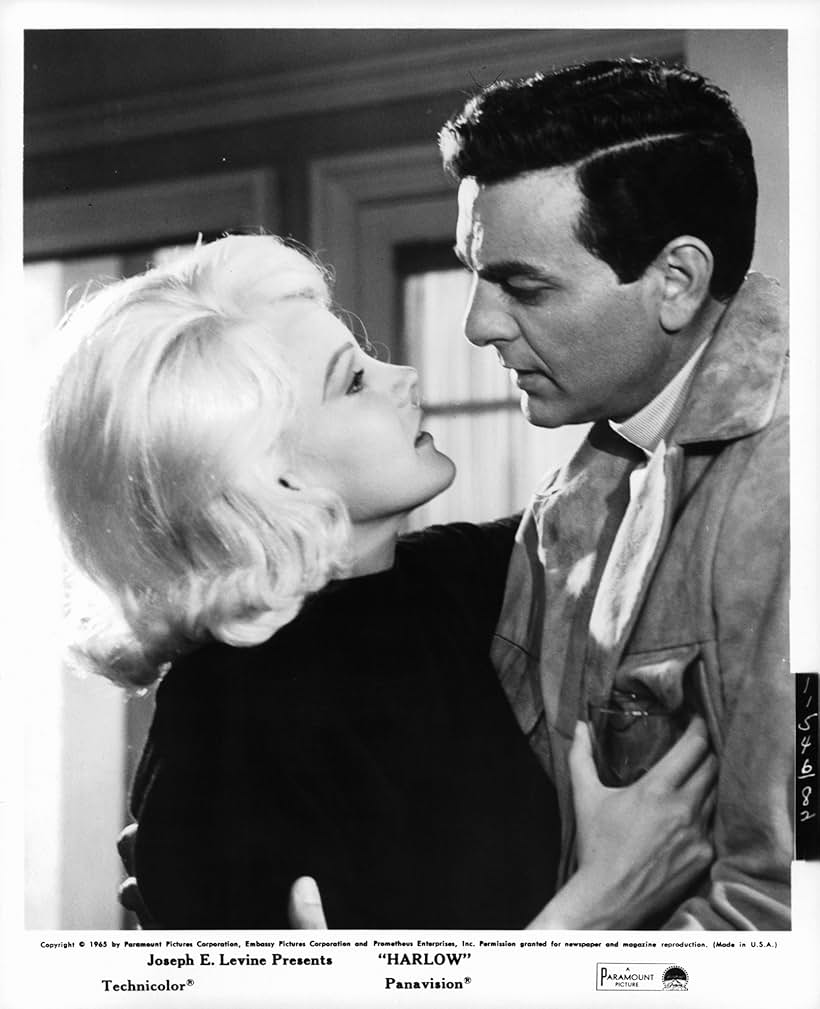 Carroll Baker and Mike Connors at an event for Harlow (1965)