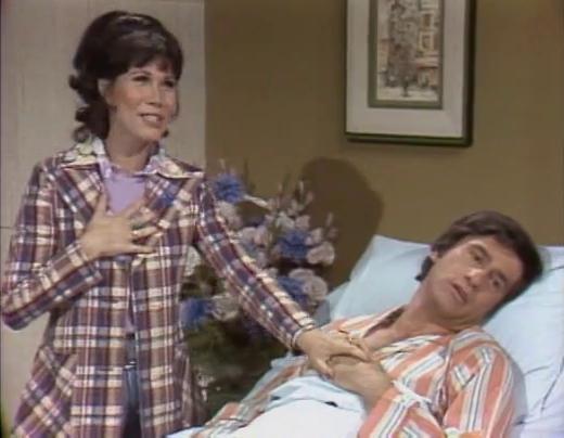 James Farentino and Michele Lee in Rowan & Martin's Laugh-In (1967)