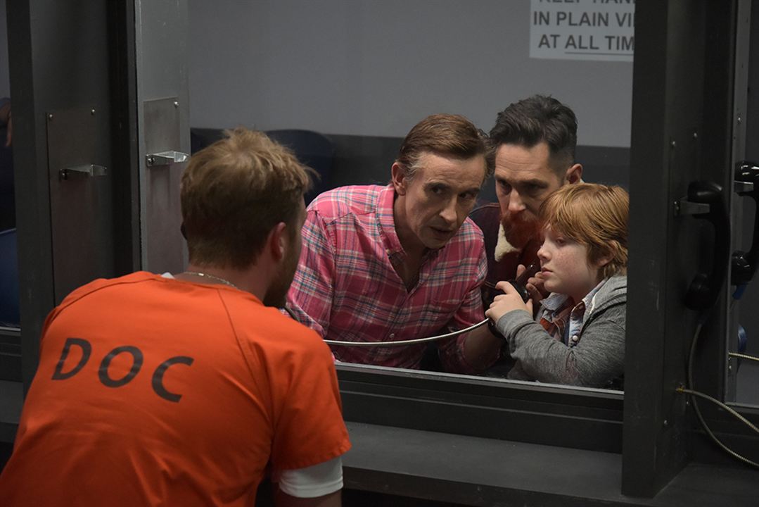 Steve Coogan, Paul Rudd, Jake McDorman, and Jack Gore in Ideal Home (2018)