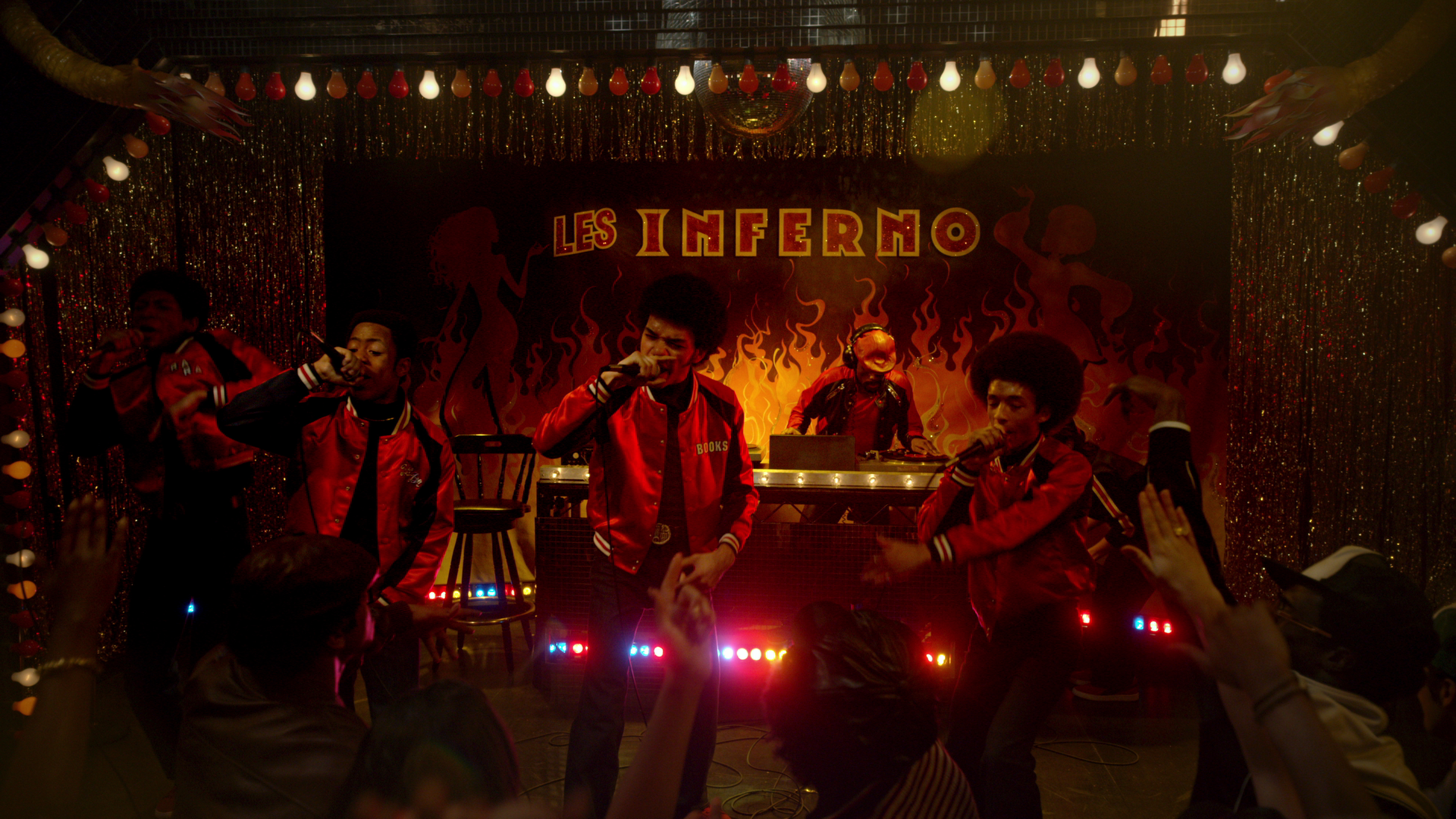 Jaden Smith, Skylan Brooks, Justice Smith, and Tremaine Brown Jr. in The Get Down (2016)