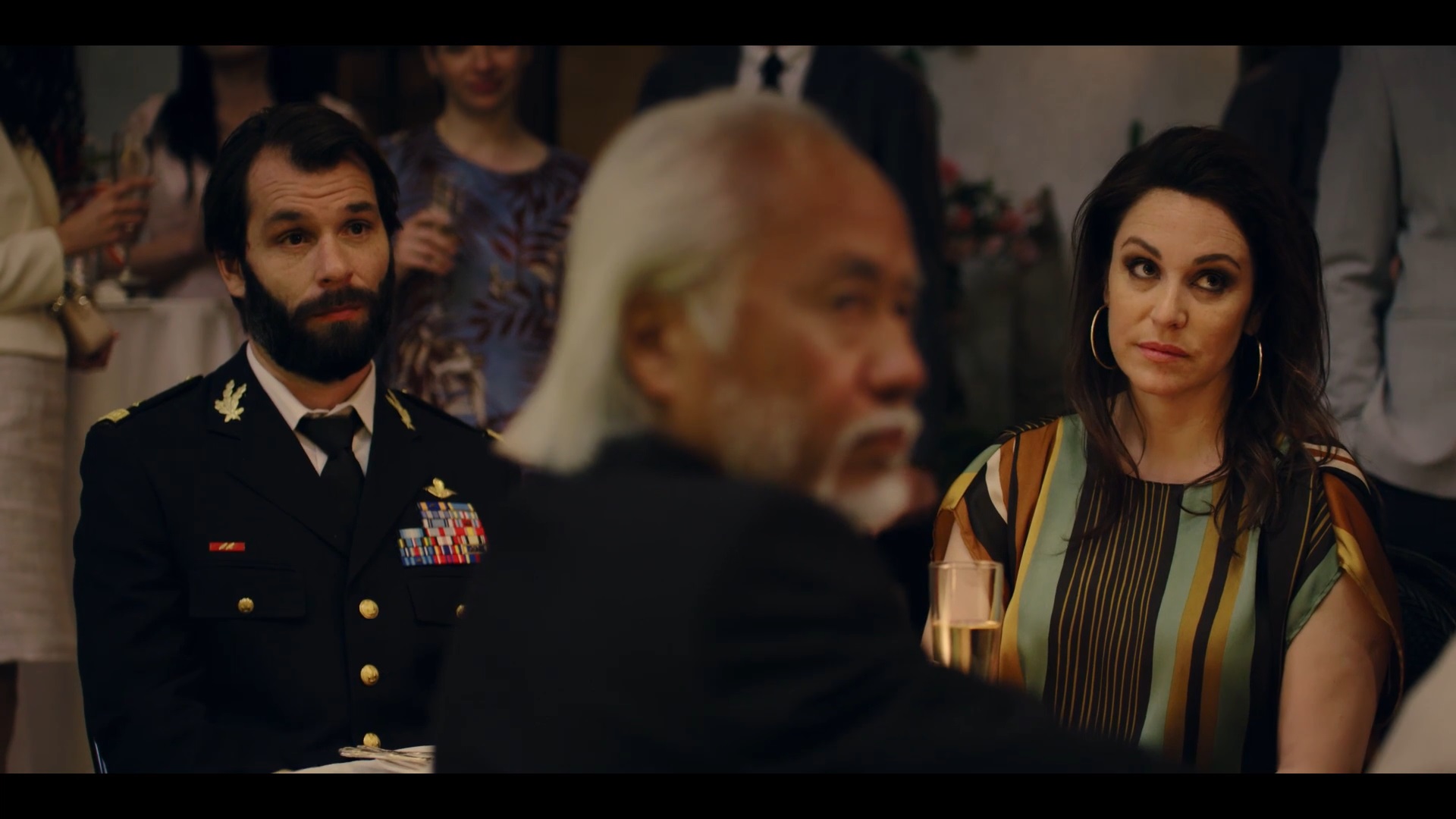 Koichi Sugihara, Maykol Hernández, and Annika Ryberg Whittembury in Ambassadøren (2020)