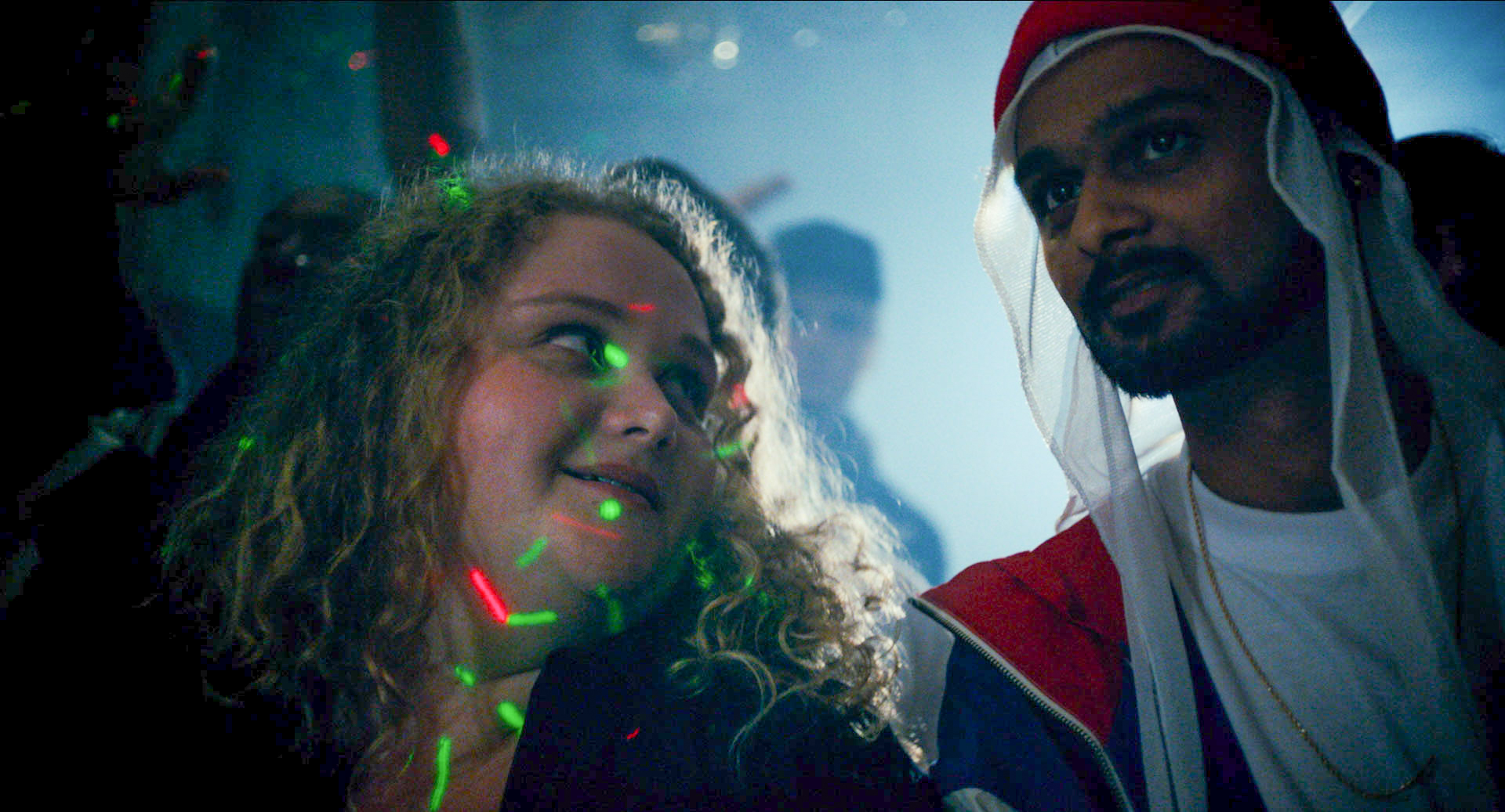 Danielle Macdonald and Siddharth Dhananjay in Patti Cake$ (2017)