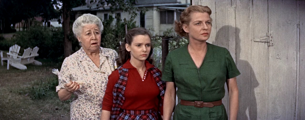 Susan Strasberg, Verna Felton, and Betty Field in Picnic (1955)