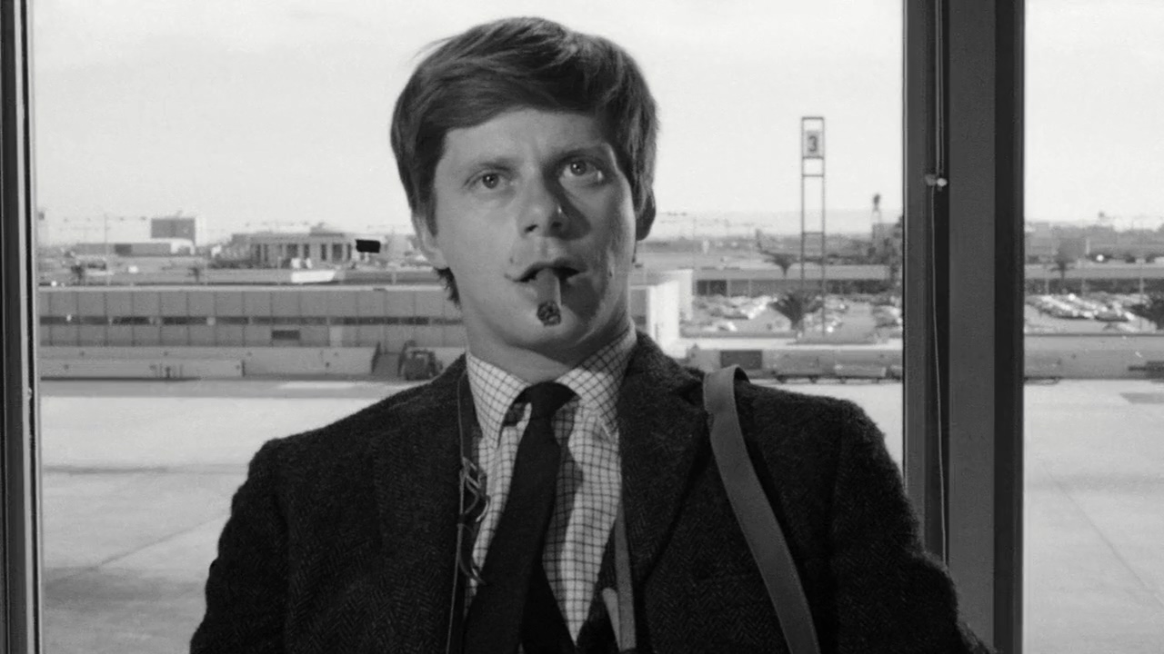 Robert Morse in The Loved One (1965)