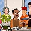 Gabrielle Miller, Kevin Loring, Nancy Robertson, Veena Sood, Shannon Chan-Kent, and Vincent Tong in Corner Gas Animated (2018)