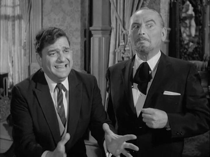 Ralph J. Rose and Ben Wright in The Addams Family (1964)