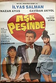 Ilyas Salman, Nazan Ayas, and Cavidan Akyol in Ask Pesinde (1987)