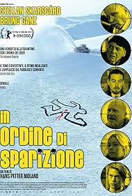 Stellan Skarsgård, Bruno Ganz, Peter Andersson, Pål Sverre Hagen, Jakob Oftebro, and Birgitte Hjort Sørensen in In ordine di sparizione (2014)