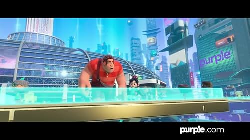 PURPLE MATTRESS COMMERCIAL in association with Disney's Wreck it Ralph 2