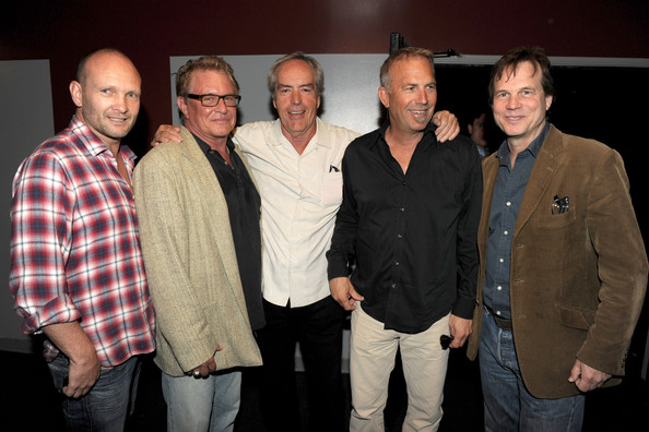 Kevin Costner, Bill Paxton, Tom Berenger, Powers Boothe, and Andrew Howard at an event for Hatfields & McCoys (2012)