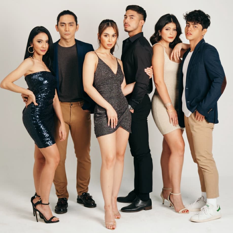 Julia Barretto, Kokoy De Santos, Claire Ruiz, Adrianna So, Cedrick Juan, and Tony Labrusca in I Am U (2020)