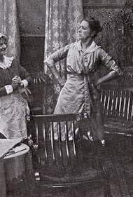 Mae Hotely and Rita Bell in The Cook Next Door (1914)