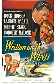 Lauren Bacall, Rock Hudson, Dorothy Malone, and Robert Stack in Written on the Wind (1956)