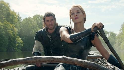 The Huntsman: Winter's War: Eric Jokes With Sara In The Canoe