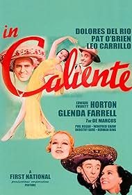 Edward Everett Horton, Pat O'Brien, Dolores Del Río, Leo Carrillo, and Glenda Farrell in In Caliente (1935)