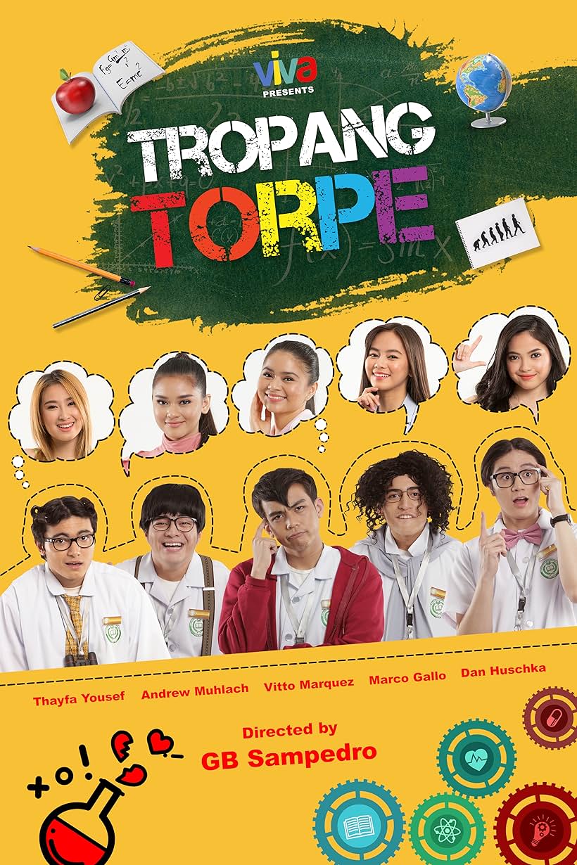 Ashtine Olviga, Raphiel Shannon, Yumi Garcia, Andrew Muhlach, Madelaine Red, Aubrey Caraan, Marco Gallo, Vitto Marquez, Thayfa Yousef, and Dan Huschka in Tropang Torpe (2020)