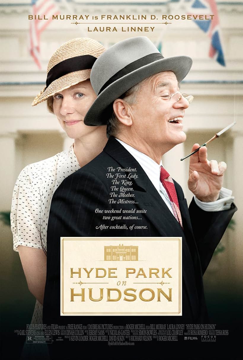 Bill Murray and Laura Linney in Hyde Park on Hudson (2012)