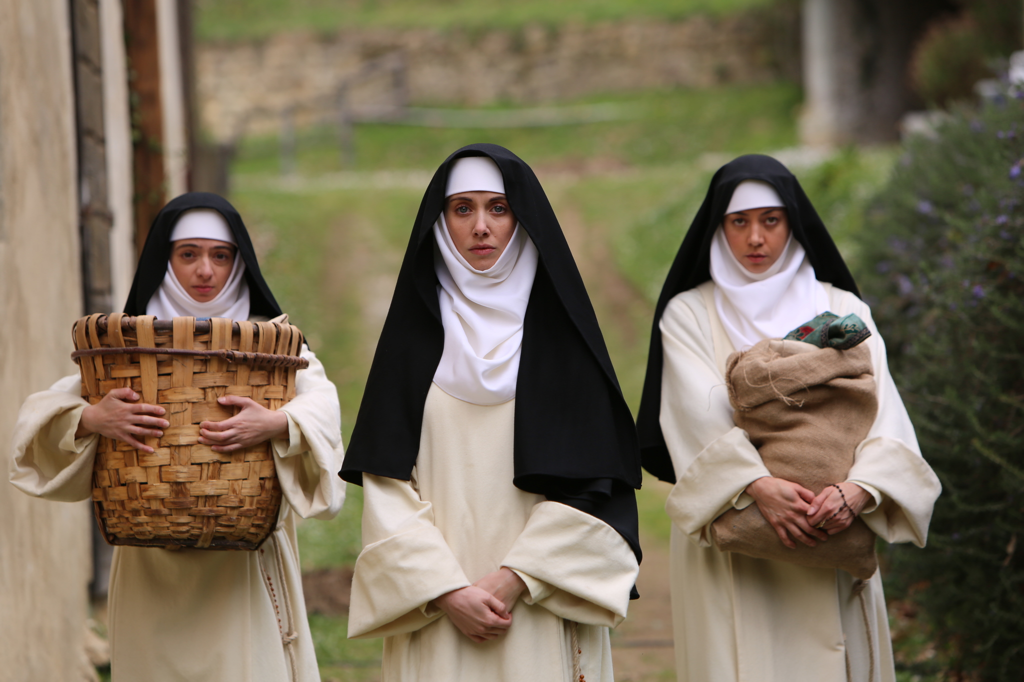 Alison Brie, Kate Micucci, and Aubrey Plaza in The Little Hours (2017)