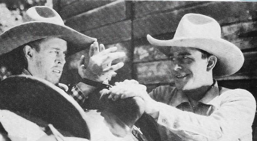 Bartlett A. Carre and Buddy Roosevelt in Lightning Range (1933)