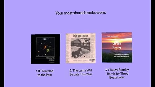 Most Shared Paul Levinson Songs of Spotify 2023