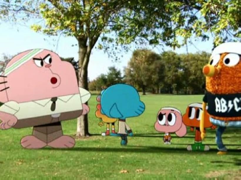 Rupert Degas, Lewis Macleod, Dan Russell, Logan Grove, Kwesi Boakye, and Kyla Rae Kowalewski in The Amazing World of Gumball (2011)