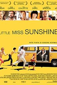 Alan Arkin, Toni Collette, Greg Kinnear, Steve Carell, Paul Dano, and Abigail Breslin in Little Miss Sunshine (2006)