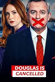 Hugh Bonneville and Karen Gillan in Douglas Is Cancelled (2024)