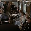 Lauren Bacall, Ingrid Bergman, John Gielgud, Sean Connery, Jacqueline Bisset, Anthony Perkins, Vanessa Redgrave, Martin Balsam, Albert Finney, Michael York, Colin Blakely, Jean-Pierre Cassel, George Coulouris, Wendy Hiller, Denis Quilley, and Rachel Roberts in Murder on the Orient Express (1974)