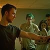 Alia Shawkat, Anton Yelchin, Imogen Poots, Joe Cole, and Callum Turner in Green Room (2015)