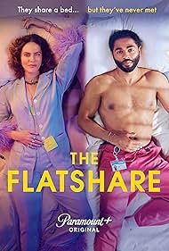 Anthony Welsh and Jessica Brown Findlay in The Flatshare (2022)