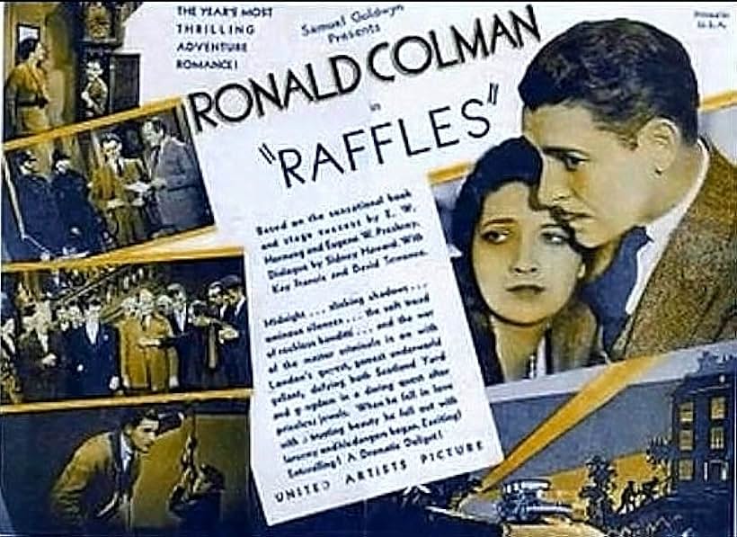 Ronald Colman and Kay Francis in Raffles (1930)