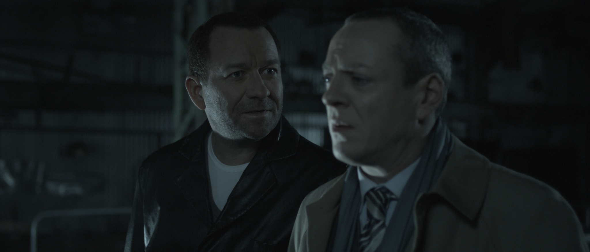 Craig Conway and Sean Pertwee in Four (2011)