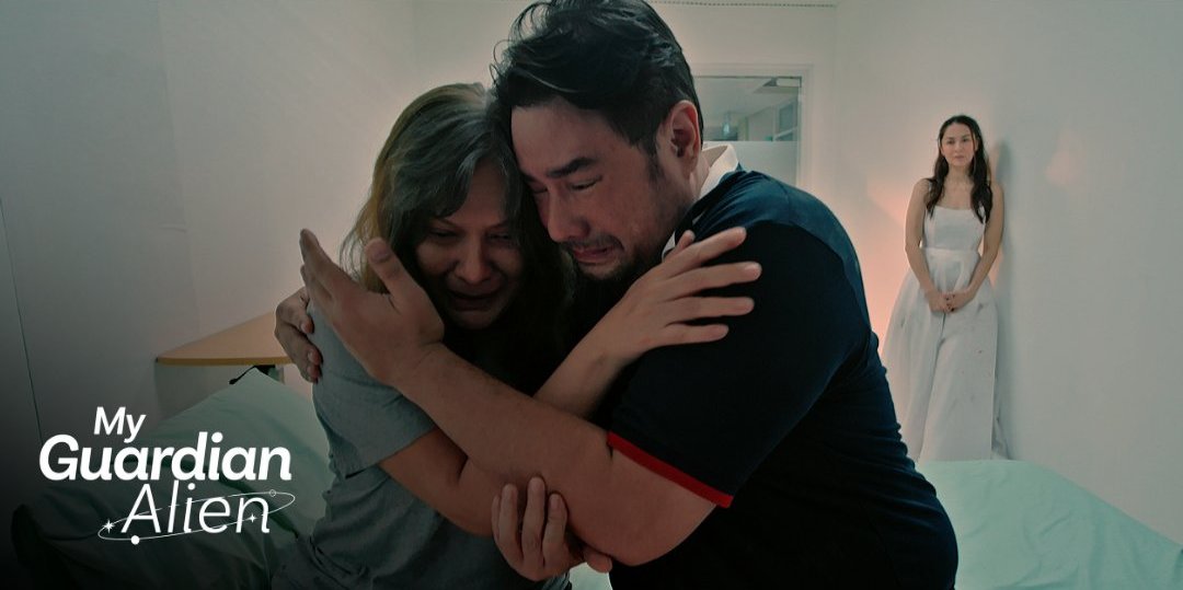 Gabby Eigenmann and Anna Marin in My Guardian Alien (2024)