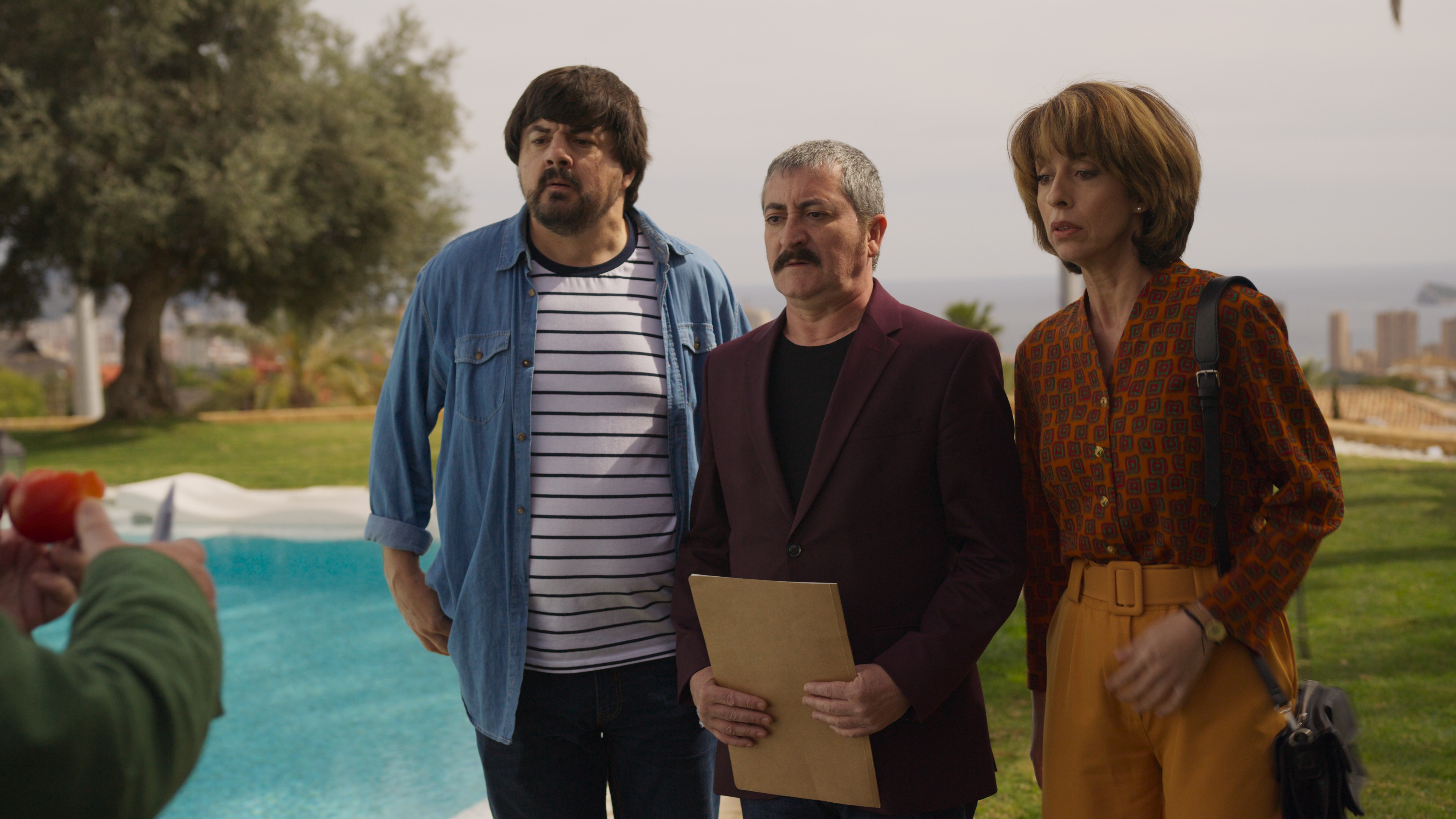 Gorka Aguinagalde, Lilian Caro, and Andoni Agirregomezkorta in Benidorm (2020)