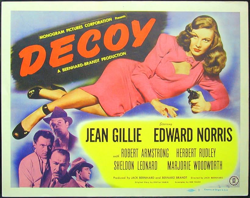 Robert Armstrong, Jean Gillie, Sheldon Leonard, Edward Norris, and Herbert Rudley in Decoy (1946)