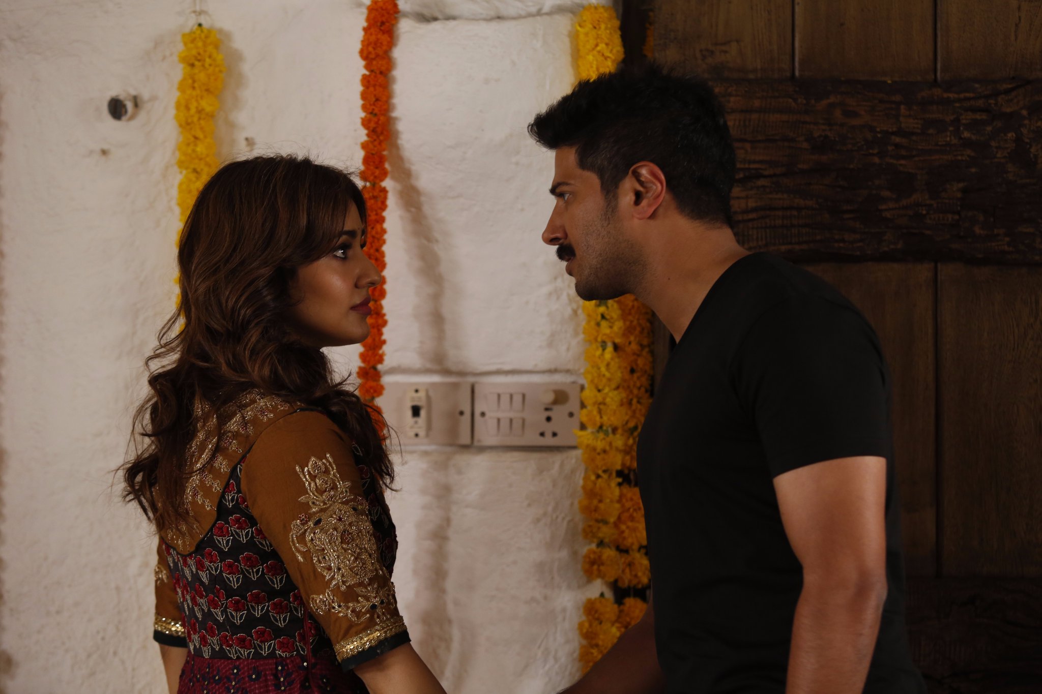 Neha Sharma and Dulquer Salmaan in Solo (2017)