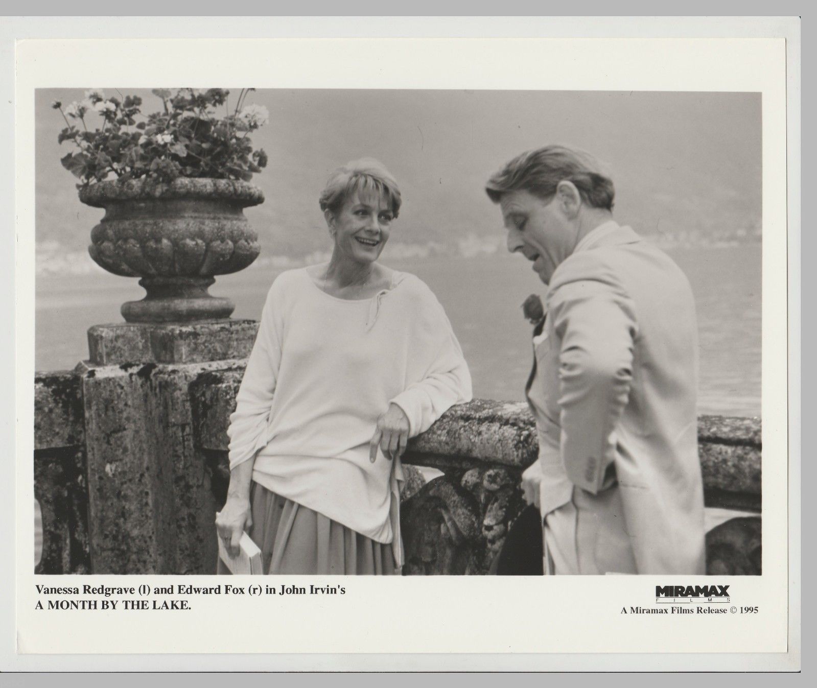 Vanessa Redgrave and Edward Fox in A Month by the Lake (1995)